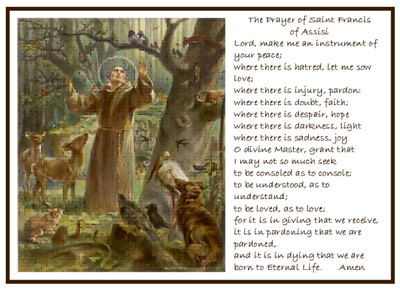 St. Francis of Assisi (The Patron Saint)